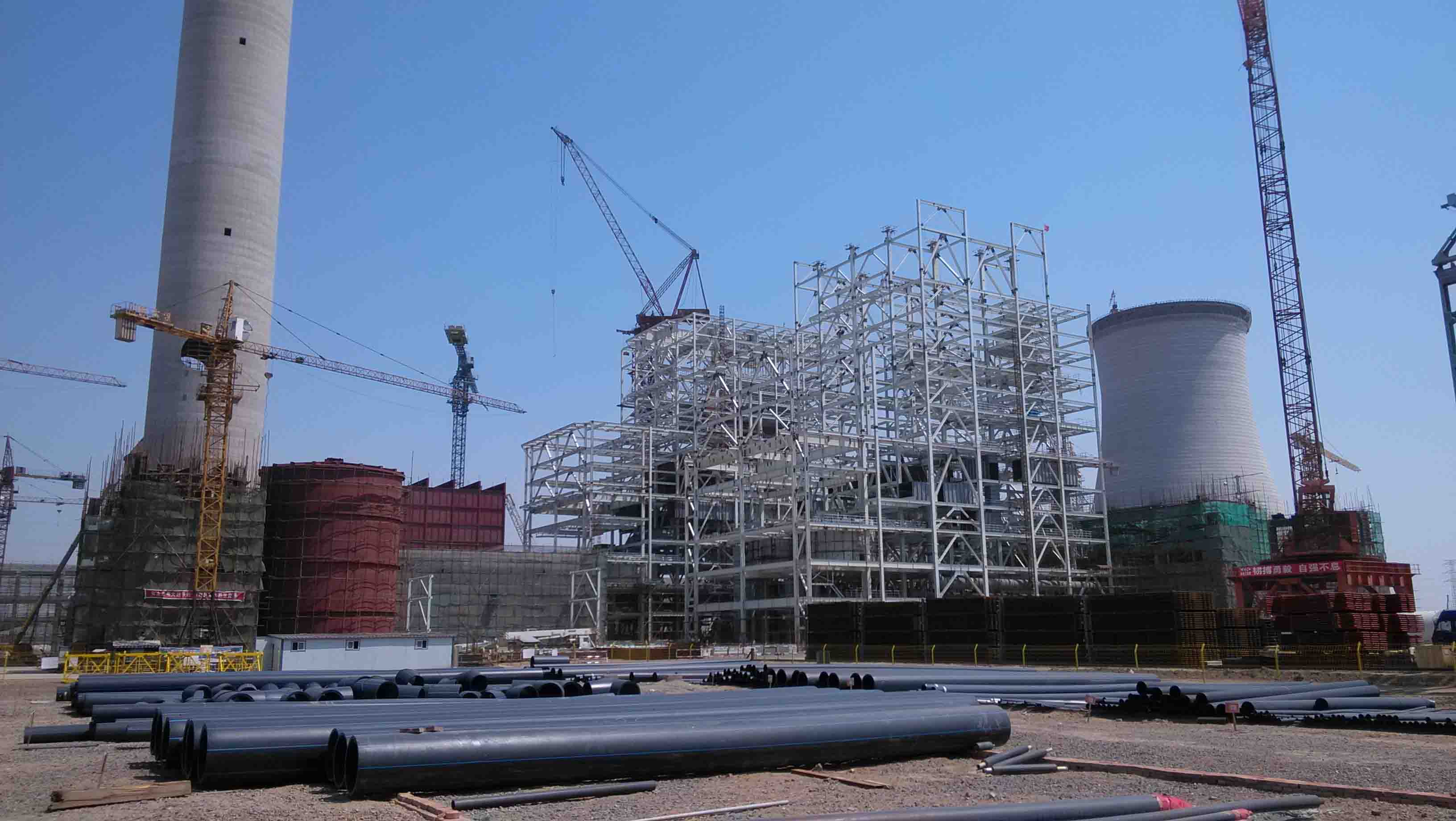 河北Hdpe雙壁波紋管工程安裝現場